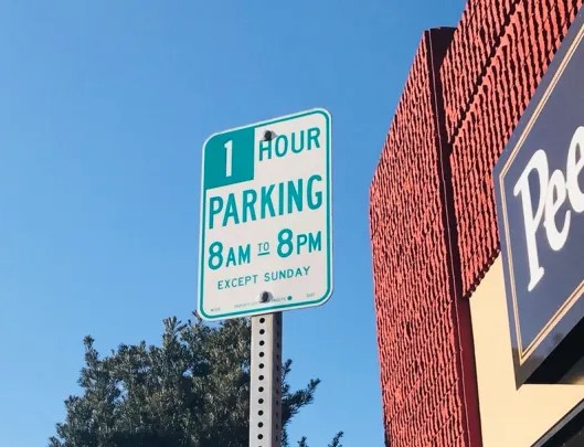 駐車サイン